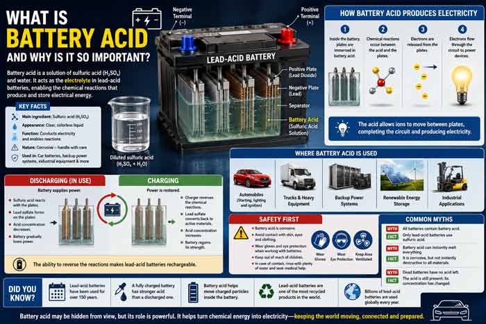 What is Battery Acid